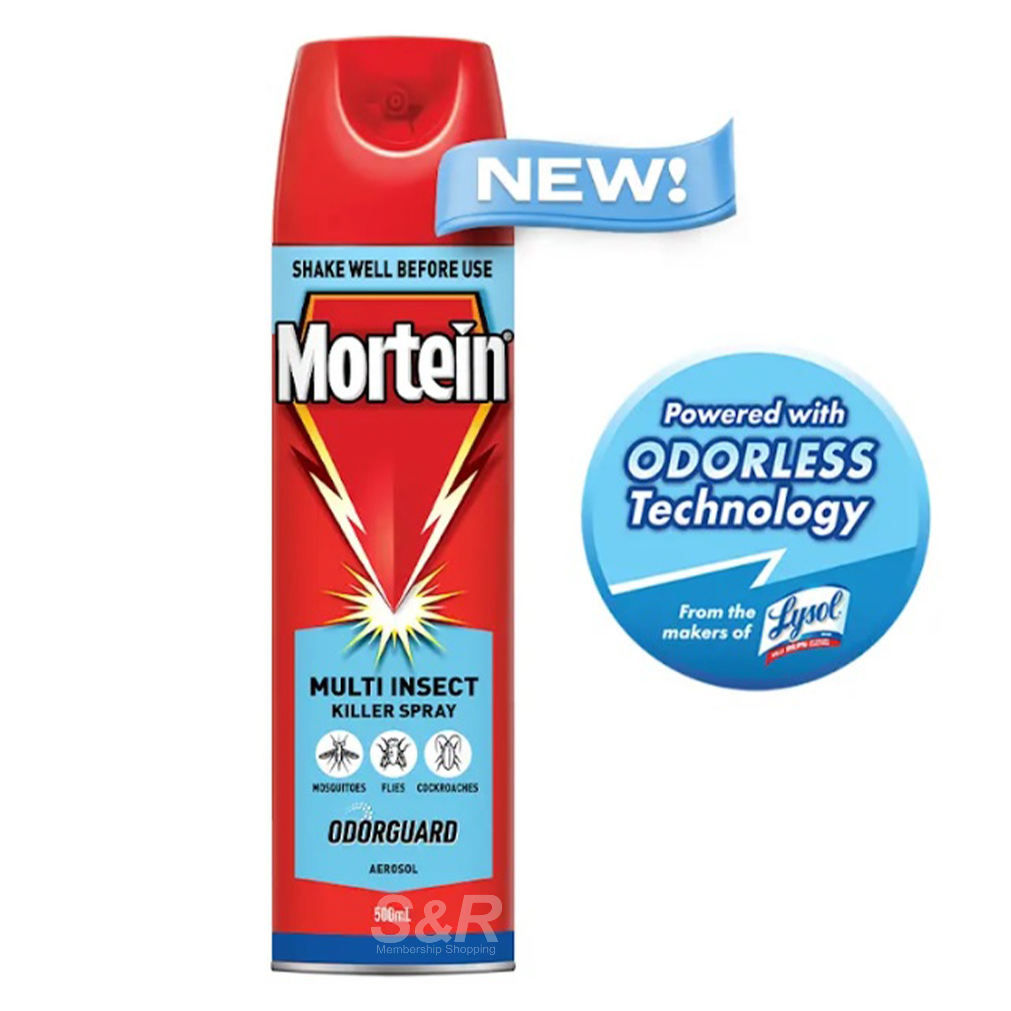 Mortein Odorguard Multi Insect Killer Spray 500mL Mortein Odorguard Multi Insect Killer Spray 500mL